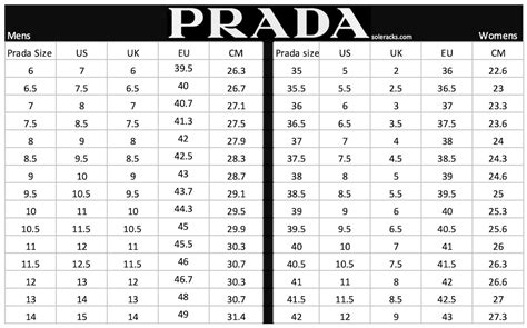 prada schuhe größentabelle|Prada.